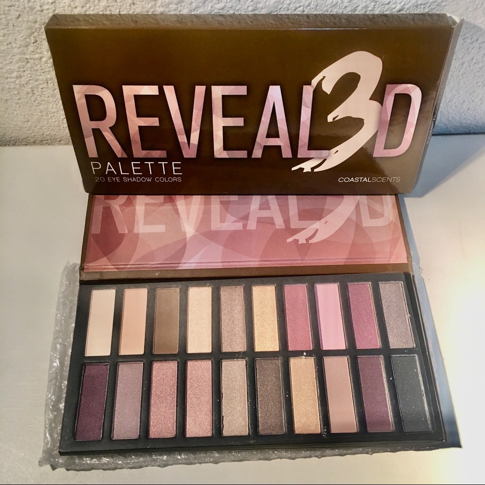 New Coastal scents Reveal 3D Palette